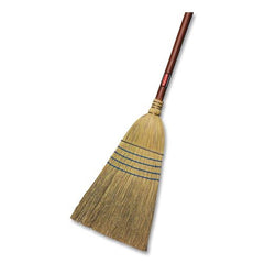 Rubbermaid Commercial 38 in. Corn-Fill Broom - Blue