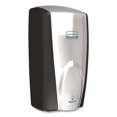 Rubbermaid Commercial FG750411 AutoFoam 1100 ml 5.2 in. x 5.25 in. x 10.9 in. Touch-Free Dispenser - Black/Chrome
