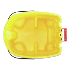 Rubbermaid Commercial 2064914 WaveBrake 2.0 8.75 gal Plastic Bucket - Yellow