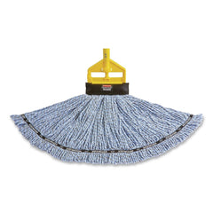 Rubbermaid Commercial FGH14600GY00 Invader Fiberglass Side-Gate 1 in. Diameter x 60 in. Wet-Mop Handle - Gray/Yellow