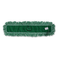 Rubbermaid Commercial 36 in. Looped End Microfiber Dust Mop Head - Green