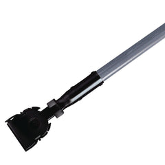 Rubbermaid Commercial Snap-On Fiberglass 1 in. Diameter x 60 in. Dust Mop Handle - Gray/Black