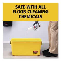 Rubbermaid Commercial HYGEN FGQ95088YEL 6.8 gal. HYGEN Charging Bucket - Yellow