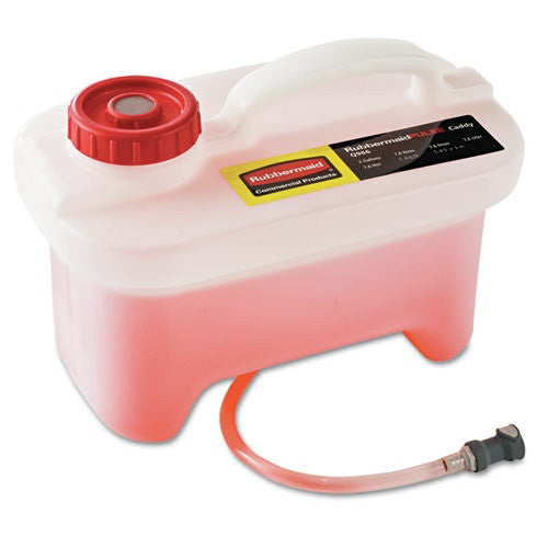 Rubbermaid Commercial HYGEN HYGEN 2 Gallon Cleaning Solution Reservoir Pulse Caddy with Clean Connect