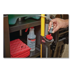 Rubbermaid Commercial HYGEN HYGEN 2 Gallon Cleaning Solution Reservoir Pulse Caddy with Clean Connect