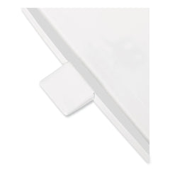 Rubbermaid Commercial 13 gal. Defenders Heavy-Duty Steel Step Can - White