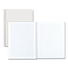 National 60 Sheets 11 in. x 8.5 in. Quadrille Rule (10 sq-in.) Engineering and Science Notebook - White Cover