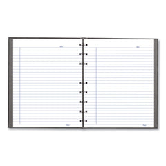 Blueline NotePro 9.25 in. x 7.25 in. Sheets Medium/College Rule 1-Subject Notebook - Cool Gray Cover