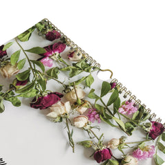 Blueline 12-Month (Jan to Dec): 2026 12 in. x 17 in. Floral Photography Romantic Wall Calendar - White/Multicolor Sheets