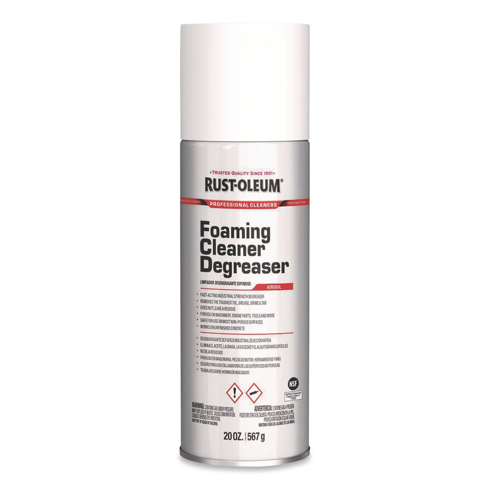 Rust-Oleum 20 oz. Aerosol Can Cleaner Degreaser Foaming Spray (6/Carton)
