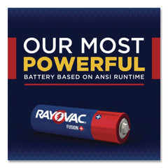 Rayovac Fusion Performance Alkaline AA Batteries 8/Pack