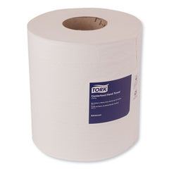 Tork 121202 Advanced 2-Ply 8.5 in. x 11.8 in. Centerfeed Hand Towels - White (6/Carton)