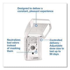 Tork Constant 3.93 in. x 4.72 in. x 5.98 in. Air Freshener Dispenser - Black (6/Carton)