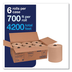 Tork 7.7 in. x 700 ft. Matic Hardwound Roll Towel - Natural (6/Carton)