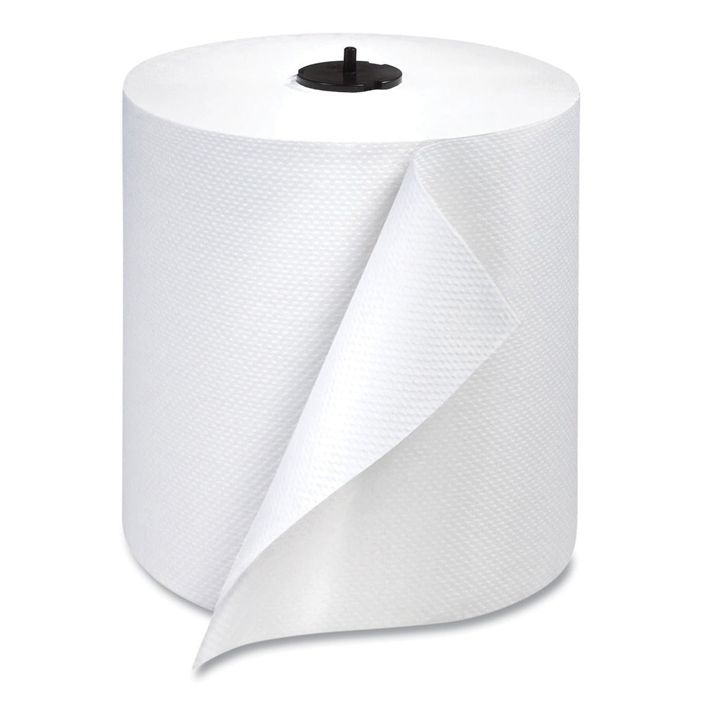 Tork 291380 1-Ply 7.68 in. x 1150 ft. Paper Wiper Roll Towel - White (4/Carton)
