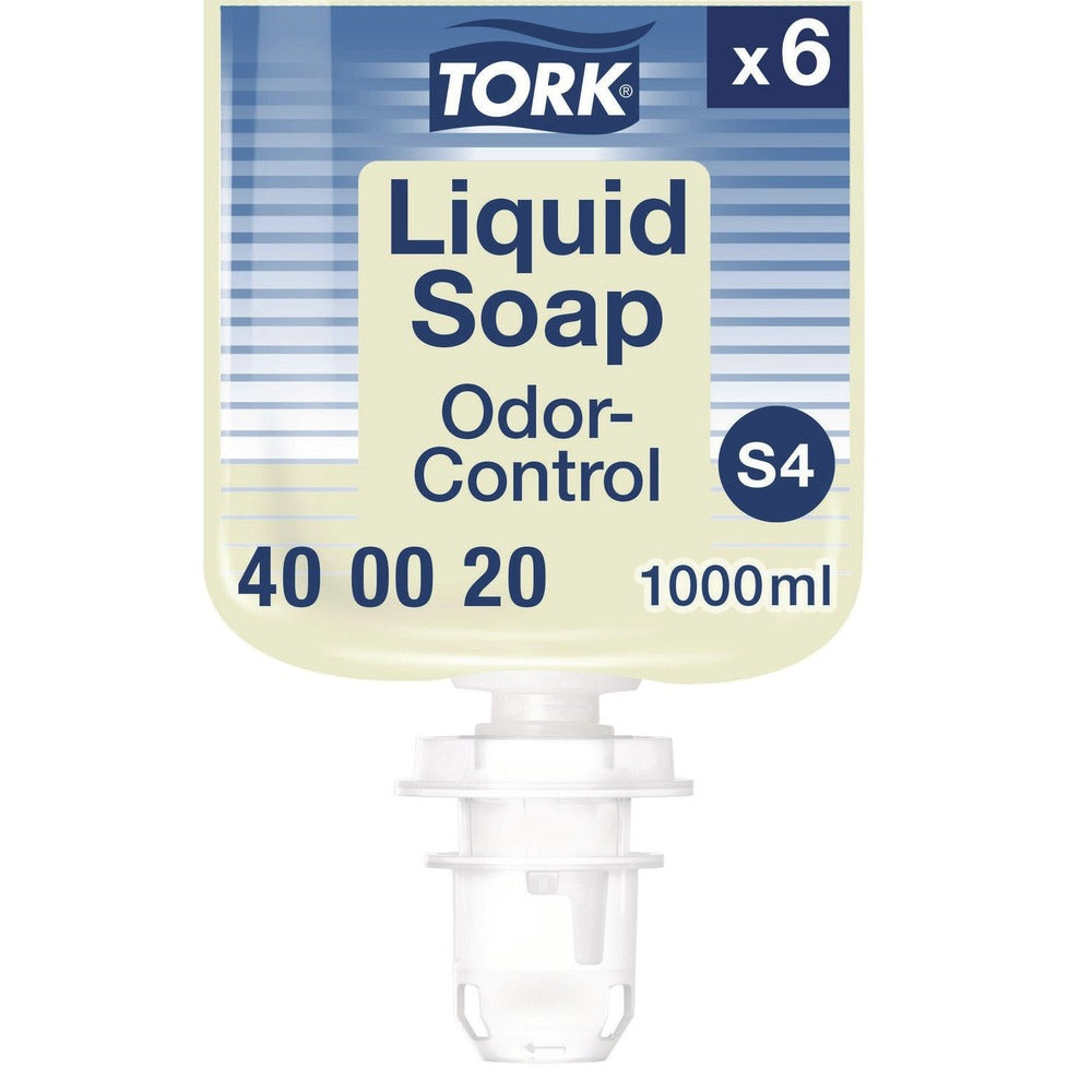 Tork 1L Perfume Free Odor-Control Hand Soap Liquid S4 (6/Carton)