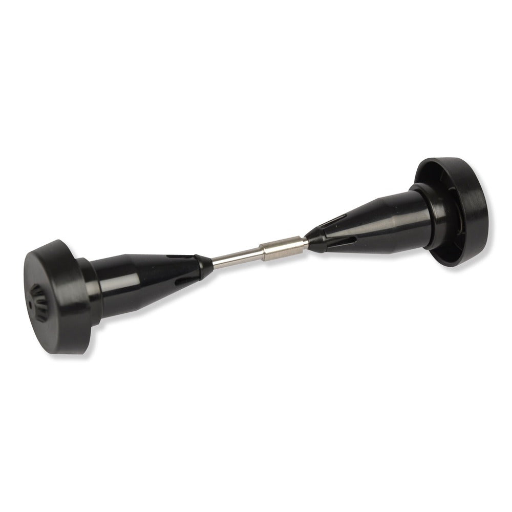Tork 3.66 in. Roll Size Plastic Coreless High Capacity Spindle Kit - Black