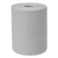 Tork 12.6 in. x 10 in. 1-Ply Industrial Cleaning Cloths - Gray (500 Wipes/Roll, 1 Roll/Carton)