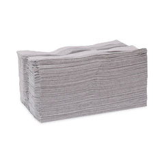 Tork 16.34 x 14 1-Ply Industrial Cleaning Cloths - Gray (210/Carton)