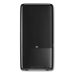 Tork 552528 1/Carton Elevation PeakServe 14.57 in. x 3.98 in. x 28.74 in. Continuous Hand Towel Dispenser - Black
