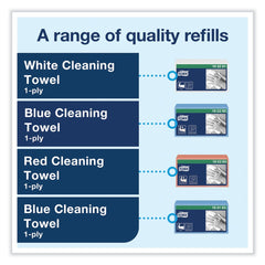 Tork 8.42 in. x 4.22 in. x 5.74 in. Small Bracket Wiper Dispenser - White