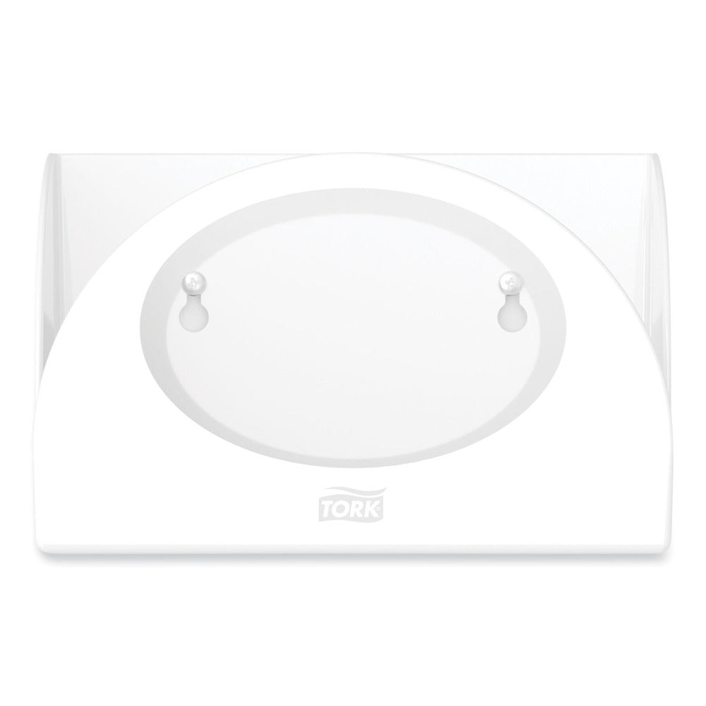 Tork 8.42 in. x 4.22 in. x 5.74 in. Small Bracket Wiper Dispenser - White