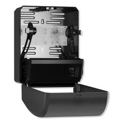 Tork 12.32 in. x 9.32 in. x 15.95 in. Electronic Hand Towel Roll Dispenser for 7.5 in. Rolls - Black (1/Carton)