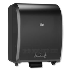 Tork 12.32 in. x 9.32 in. x 15.95 in. Mechanical Hand Towel Roll Dispenser for H71 System - Black