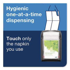 Tork Xpressnap Fit 6.5 in. x 8.4 in. 2-Ply Interfold Dispenser Napkins - White (6/Carton)