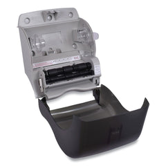 Tork 86ECO 11.78 in. x 9.12 in. x 14.39 in. Electronic Translucent Smoke Hand Towel Dispenser