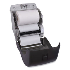 Tork 86ECO 11.78 in. x 9.12 in. x 14.39 in. Electronic Translucent Smoke Hand Towel Dispenser