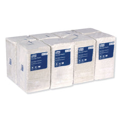 Tork 1 Ply 9.13 in. x 9.13 in. Universal Beverage Napkins - White (4000/Carton)