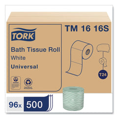 Tork 2-Ply Septic Safe Universal Bath Tissue - White (96/Carton)