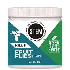 SC Johnson STEM Fruit Flies Trap 5.4 oz Jar 8/Carton