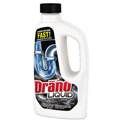 Drano 32 oz. Safety Cap Bottle Liquid Drain Cleaner (12/Carton)