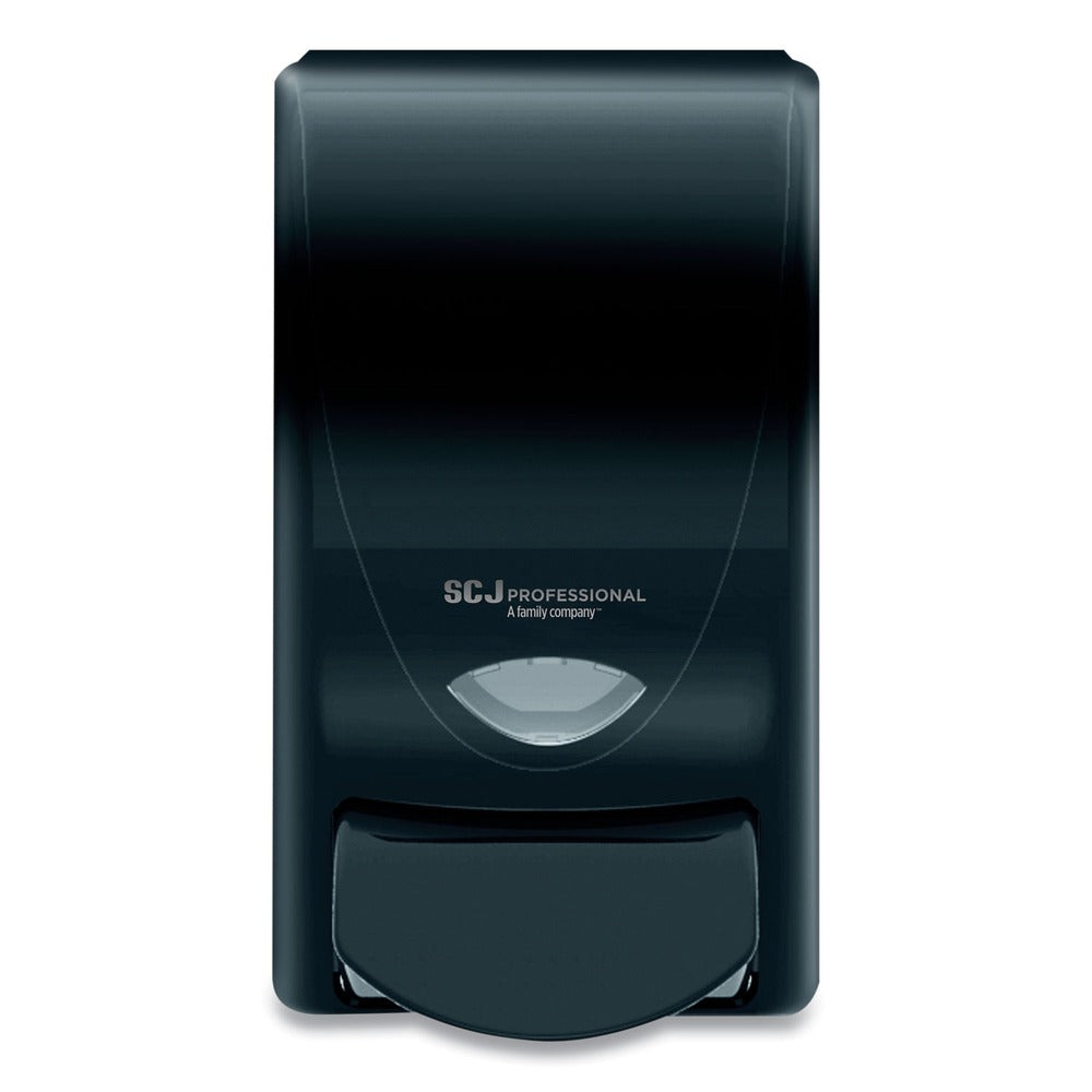 SC Johnson 4.61 in. x 4.92 in. x 9.25 in. 1 Liter Manual Skincare Dispenser - Black