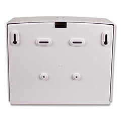 Scott 09214 Scottfold 10.75 in. x 4.75 in. x 9 in. Folded Towel Dispenser - White (1/Carton)