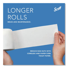 Scott Essential 11 1/10 in. x 6 in. x 7 5/8 in. Coreless SRB Tissue Dispenser - White