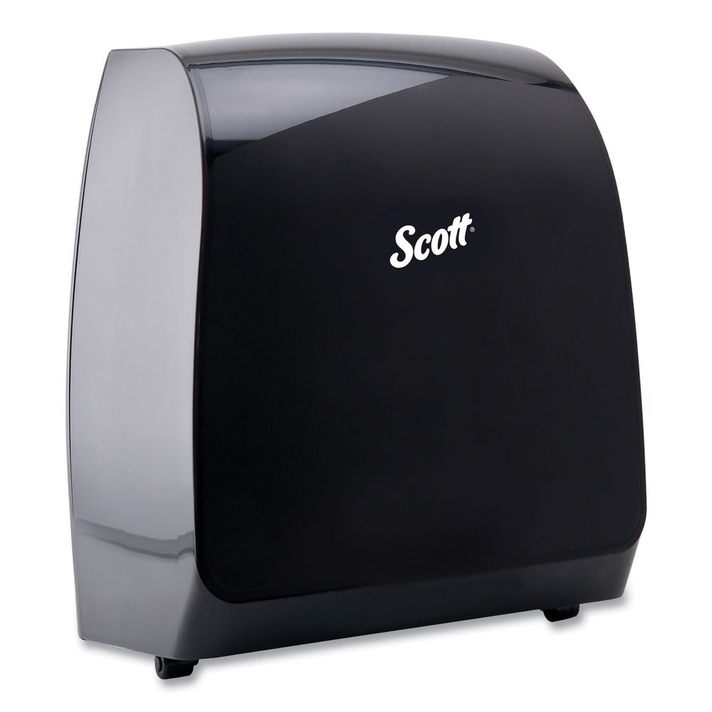 Scott 34348 12.66 in. x 9.18 in. x 16.44 in. Pro Electronic Hard Roll Towel Dispenser - Smoke (1/Carton)