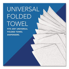 Scott Essential 1-Ply 8 in. x 9.4 in. Multi-Fold Towels - White (16/Carton)