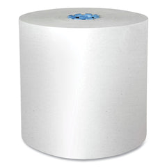 Scott 1-Ply 7.5 in. x 900 ft. Pro Hard Roll Paper Towels with Absorbency Pockets for Scott Pro Dispenser - Blue Core Only (6/Carton)