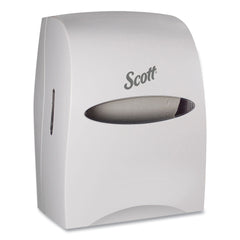 Scott Essential 13.06 in. x 11 in. x 16.94 in. Manual Hard Roll Towel Dispenser - White (1/Carton)