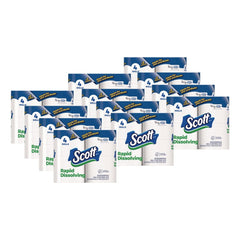 Scott 1-Ply Septic Safe Rapid-Dissolving Toilet Paper - White (48/Carton)