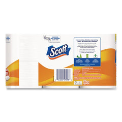 Scott 1-Ply ComfortPlus Septic-Safe Toilet Paper Mega Rolls - White (12/Carton)