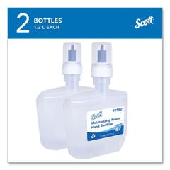 Scott 91590 Pro 1,200 mL Cassette Moisturizing Foam Hand Sanitizer - Fruity Cucumber Scent (2/Carton)
