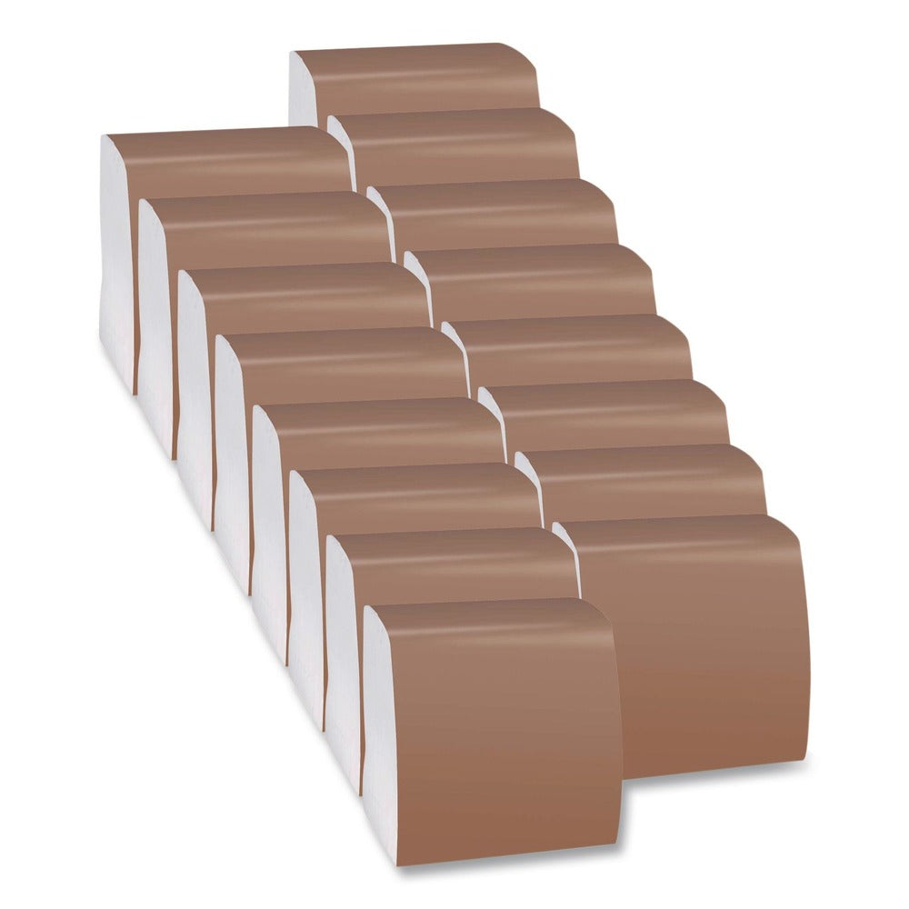 Scott 1-Ply 1/4-Fold 16-3/4 in. x 17 in. Dinner Napkins - White (4000/Carton)