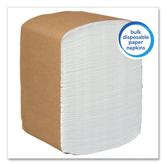 Scott 13 in. x 12 in. 1-Ply Full-Fold Dispenser Napkins - White (6000/Carton)