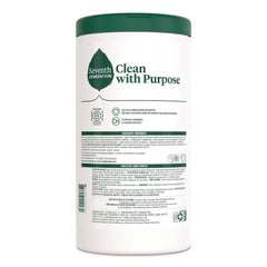 Seventh Generation 7 x 7 Multi-Surface Wipes - Lemon Zest/White (6/Carton)