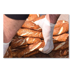 SemperCare Stretch Vinyl Examination Gloves - Large, Cream (1000/Carton)