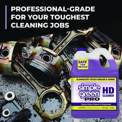 Simple Green 2110000413421 Pro HD 1 gal Bottle Heavy-Duty Cleaner - Unscented (4/Carton)